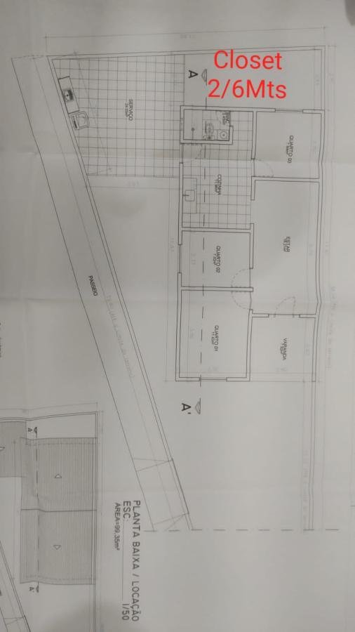 Casa para Venda em Arapiraca, Arnon de Melo, 3 dormitórios, 1 banheiro — foto 3