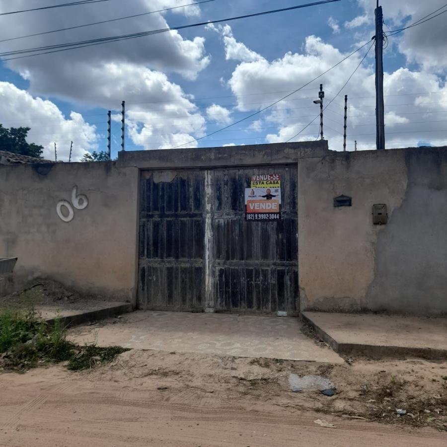 Casa para Venda em Arapiraca, Arnon de Melo, 3 dormitórios, 1 banheiro — foto 1